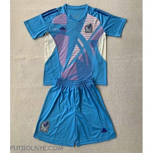 Camiseta México Portero Visitante Equipación para niños Copa America 2024 manga corta (+ pantalones cortos)